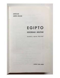 EGIPTO: SOCIEDAD MILITAR 2