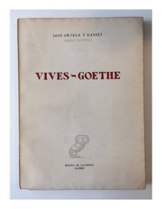VIVES-GOETHE (CONFERENCIAS)