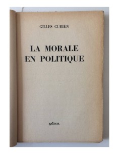 LA MORALE EN POLITIQUE 2