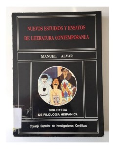 NUEVOS ESTUDIOS Y ENSAYOS DE LITERATURA CONTEMPORÁNEA