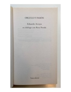 ORGULLO Y PASIÓN: EDUARDO ARROYO EN DIÁLOGO CON ROSA PEREDA 2
