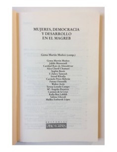MUJERES, DEMOCRACIA Y DESARROLLO EN EL MAGREB 2