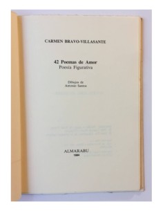 42 POEMAS DE AMOR. POESÍA FIGURATIVA 2