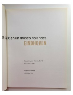 EL ARTE DEL SIGLO XX EN UN MUSEO HOLANDÉS, EINDHOVEN 2