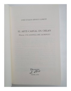 EL ARTE-CARNAL EN ORLAN 2