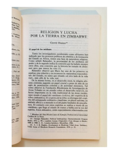 ÁFRICA INTERNACIONAL: LAS RELIGIONES