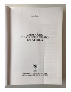2000 AÑOS DE CRISTIANISMO EN ÁFRICA 2