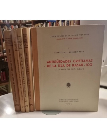 MEMORIAS DE LAS MISION ARQUEOLOGICA. TOMO I, II, III, IV Y V