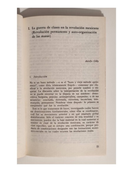 INTERPRETACIONES DE LA REVOLUCIÓN MEXICANA