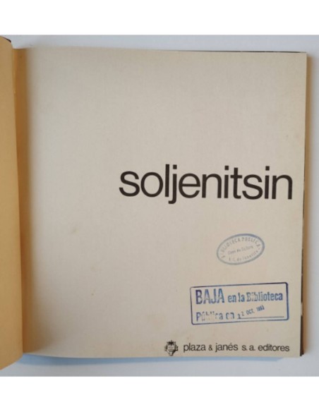 SOLJENITSIN
