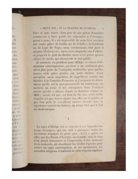 ÉTUDES D’HISTOIRE ET DE CRITIQUE DRAMATIQUE