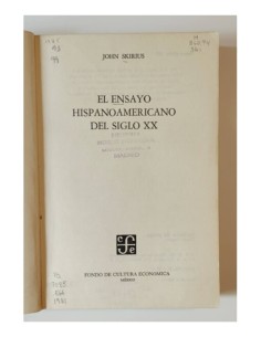 EL ENSAYO HISPANO-AMERICANO DEL SIGLO XX 2