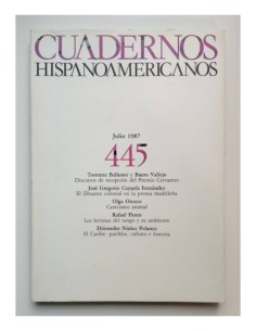 CUADERNOS HISPANOAMERICANOS. JULIO 1987. 445