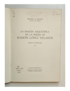 LA IMAGEN ARQUETÍPICA EN LA POESÍA DE RAMÓN LÓPEZ VELARDE 2