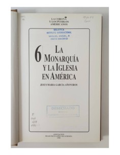 LA MONARQUÍA Y LA IGLESIA EN AMÉRICA 2