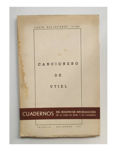 CANCIONERO DE UTIEL