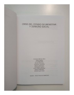 CRISIS DEL ESTADO DE BIENESTAR Y DERECHO SOCIAL 2