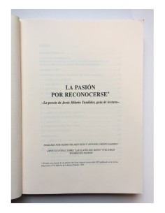 LA PASIÓN POR RECONOCERSE: LA POESÍA DE JESÚS HILARIO TUNDIDOR 2