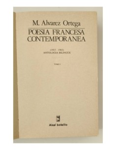 POESÍA FRANCESA CONTEMPORÁNEA (TOMO I y II) ANTONOLOGÍA 2