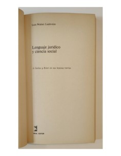 LENGUAJE JURÍDICO Y CIENCIA SOCIAL 2