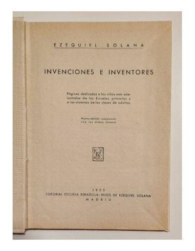 INVENCIONES E INVENTORES