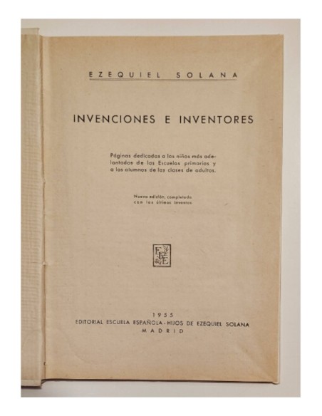 INVENCIONES E INVENTORES
