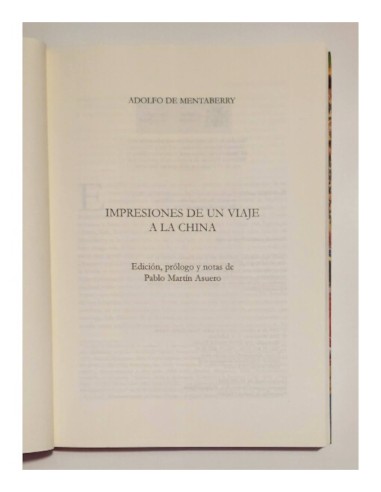 IMPRESIONES DE UN VIAJE A CHINA