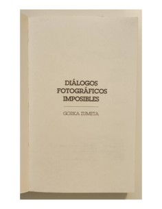 DIÁLOGOS FOTOGRÁFICOS IMPOSIBLES 2