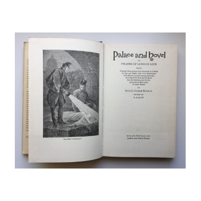 Palace and Hovel or Phases of London Life Being Personal Observations of an American in London By Day and Night; with Vivid Illu