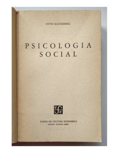 PSICOLOGÍA SOCIAL