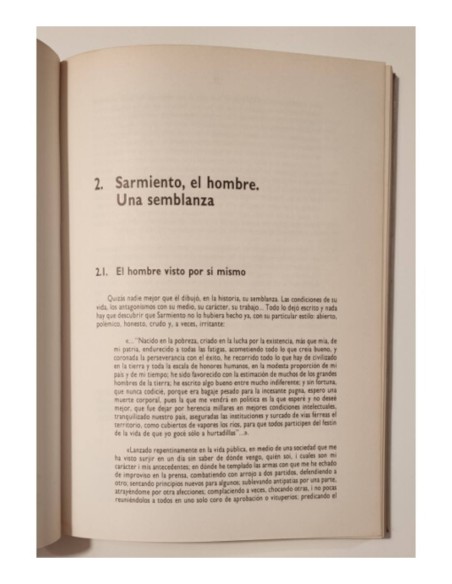 DOMINGO FAUSTINO SARMIENTO