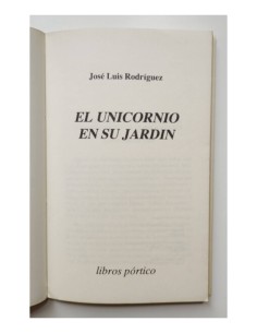 EL UNICORNIO EN SU JARDÍN 2