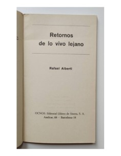 RETORNO DE LO VIVO LEJANO 2