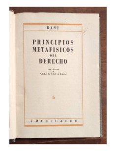 PRINCIPIOS METAFÍSICOS DEL DERECHO 2