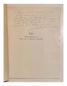 AMPURIAS XXV TOMO DEDICADO AL PROF. DR. D. MARTÍN ALMAGRO BASCH 2