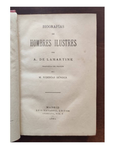 BIOGRAFÍAS DE HOMBRES ILUSTRES