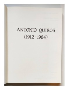 ANTONIO QUIRÓS (1912-1984) 2