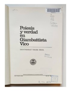 POIESIS Y VERDAD EN GIAMBATTISTA VICO 2