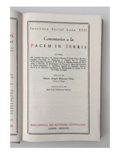 COMENTARIOS A LA PACEM IN TERRIS 2