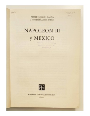 NAPOLEÓN III Y MÉXICO