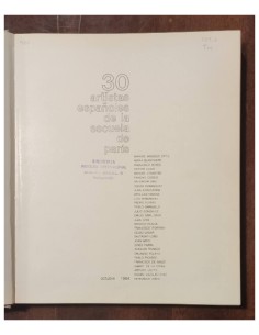 30 ARTISTAS ESPAÑOLES DE LA ESCUELA DE PARÍS 2
