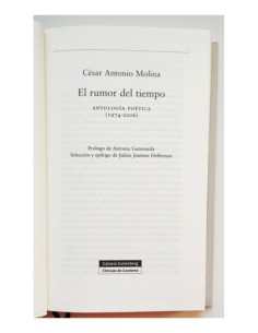 EL RUMOR DEL TIEMPO. ANTOLOGÍA POÉTICA (1974-2006) 2