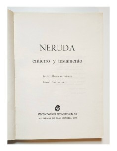 NERUDA: ENTIERRO Y TESTAMENTO 2