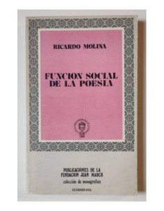 FUNCIÓN SOCIAL DE LA POESÍA