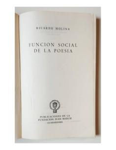 FUNCIÓN SOCIAL DE LA POESÍA 2