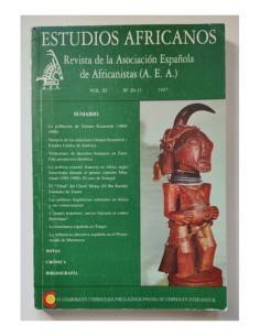 ESTUDIOS AFRICANOS. REVISTA DE LA ASOCIACIÓN ESPAÑOLA DE AFRICANISTAS. VOL. XI. Nº20-21, 1997