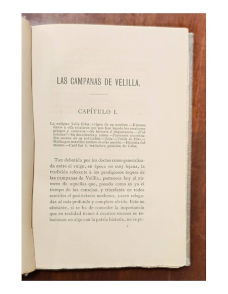 LAS CAMPANAS DE VELILLA: DISQUISICIÓN HISTÓRICA ACERCA DE ESTA TRADICIÓN ARAGONESA