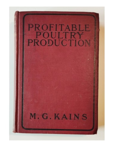 PROFITABLE POULTRY PRODUCTION