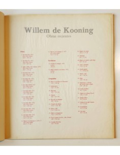 WILLEM DE KOONING: OBRAS RECIENTES 2