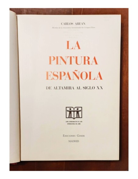 LA PINTURA ESPAÑOLA DE ALTAMIRA AL SIGLO XX